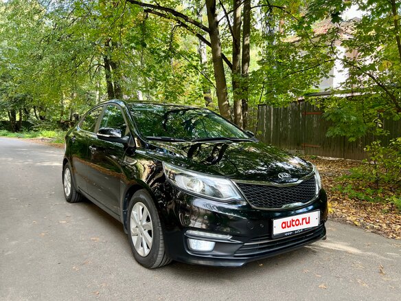 2017 Kia Rio III Рестайлинг, чёрный - вид 20