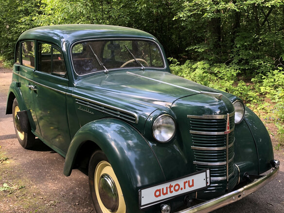 1955 Москвич 401 401-420, зелёный