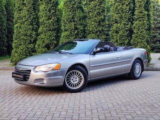 2004 Chrysler Sebring II Рестайлинг, серебристый, 1159000 рублей, вид 4
