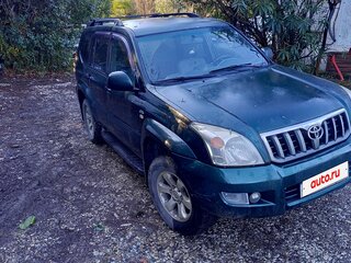 2002 Toyota Land Cruiser Prado 120 Series, зелёный, 999000 рублей, вид 2