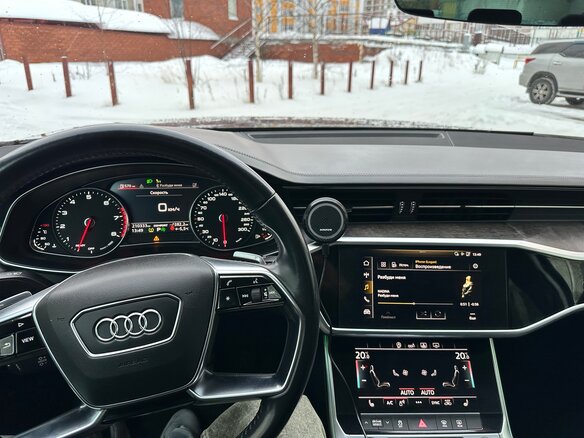 2019 Audi A6 55 TFSI V (C8), чёрный, 3400000 рублей - вид 8