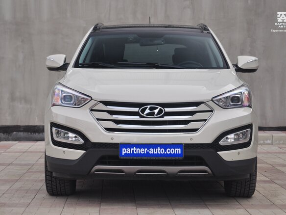 2013 Hyundai Santa Fe III, серый - вид 1