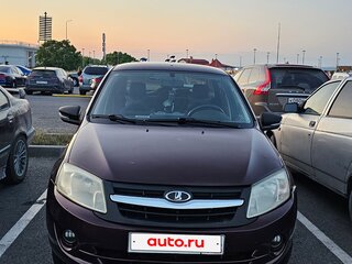 2012 Lada (ВАЗ) Granta I, пурпурный, 465000 рублей, вид 5