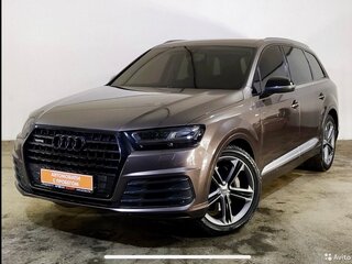 2015 Audi Q7 II (4M), коричневый, 3390000 рублей, вид 1