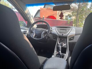 2012 Hyundai Elantra V (MD), чёрный, 1100000 рублей, вид 5