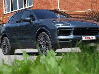2019 Porsche Cayenne III, голубой, 5750000 рублей, вид 1