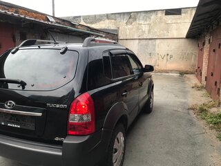 2008 Hyundai Tucson I, чёрный, 989000 рублей, вид 5