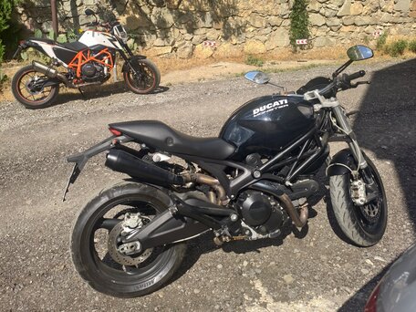 2012 Ducati Monster 696, чёрный, 390000 рублей, вид 2