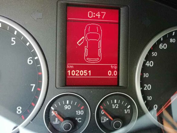 2009 Volkswagen Tiguan I, чёрный - вид 6
