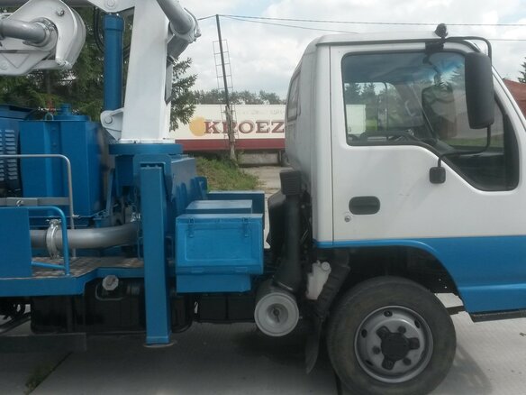 2010 Isuzu Автобетононасос, синий - вид 22