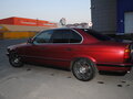 1992 BMW 5 серии 525i III (E34), красный