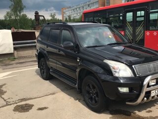 2008 Toyota Land Cruiser Prado 120 Series Рестайлинг, чёрный, 2200000 рублей, вид 4
