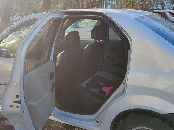 2008 Renault Logan I, серый, 380000 рублей - вид 15