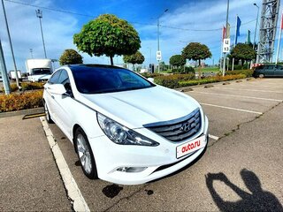 2012 Hyundai Sonata VI (YF), белый, 1100000 рублей, вид 3