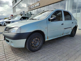 2006 Renault Logan I, зелёный, 144880 рублей, вид 3