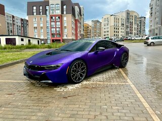 2015 BMW i8 I, фиолетовый, 5290000 рублей, вид 4