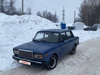 2005 Lada (ВАЗ) 2107, синий, 107000 рублей, вид 1