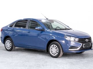 2019 Lada (ВАЗ) Vesta I, синий, 680000 рублей, вид 2
