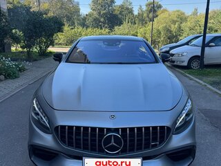 2015 Mercedes-Benz S-Класс AMG 63 AMG III (W222, C217), серый, 5800000 рублей, вид 3