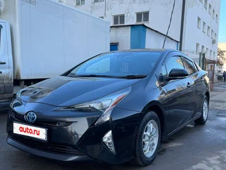2018 Toyota Prius IV (XW50), чёрный, 1550000 рублей, вид 1