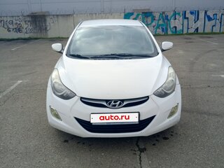 2012 Hyundai Elantra V (MD), белый, 750000 рублей, вид 2