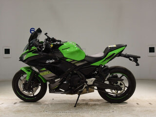 2021 Kawasaki Ninja 650, зелёный, 860000 рублей, вид 3