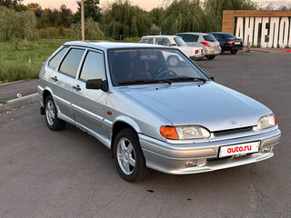 2007 Lada (ВАЗ) 2114, серебристый, 350000 рублей, вид 4