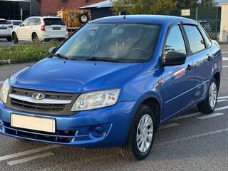 2016 Lada (ВАЗ) Granta I, синий, 534000 рублей, вид 1