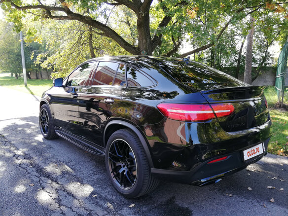 2019 Mercedes-Benz GLE Coupe 350 d I (C292), чёрный - вид 12