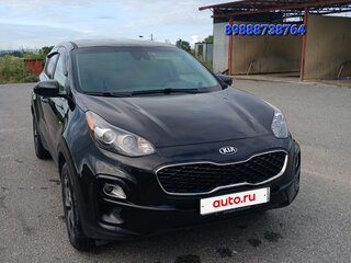2019 Kia Sportage IV Рестайлинг, чёрный, 2150000 рублей, вид 1