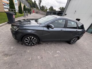 2026 Lada (ВАЗ) Vesta SW Cross I Рестайлинг (NG), серый, 2000000 рублей, вид 4