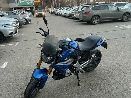 2017 BMW G 310 R, синий, 415000 рублей, вид 3