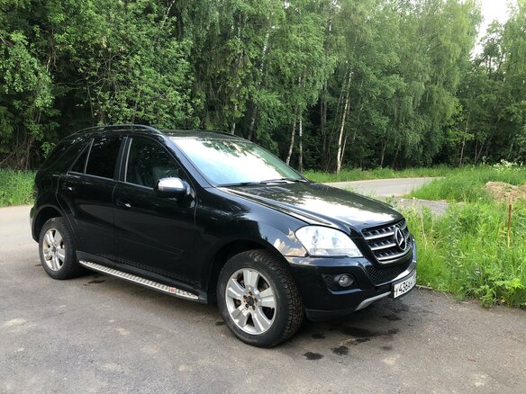 2009 Mercedes-Benz M-Класс 350 II (W164) Рестайлинг, чёрный, 1870000 рублей - вид 15