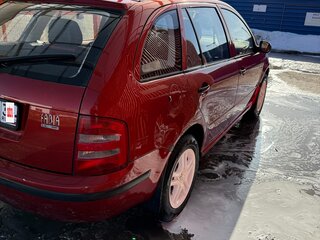 2003 Skoda Fabia I, красный, 215000 рублей, вид 5