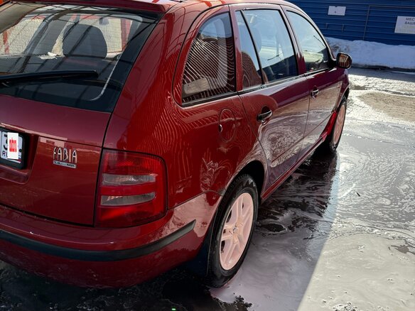 2003 Skoda Fabia I, красный, 195000 рублей - вид 4