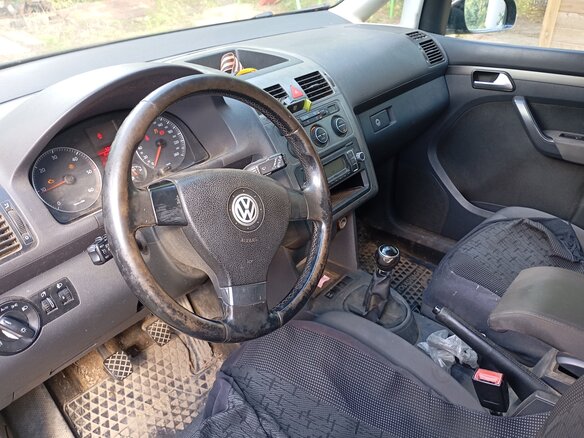 2008 Volkswagen Touran I Рестайлинг, чёрный, 450000 рублей - вид 6