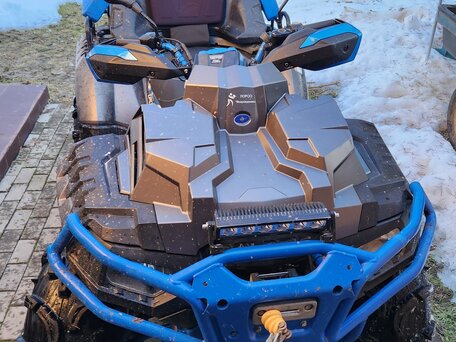 2017 Polaris Sportsman 1000, синий, 900000 рублей, вид 3