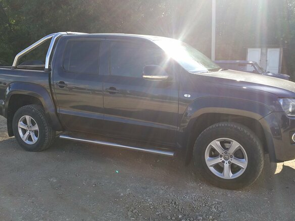 2011 Volkswagen Amarok I, синий - вид 4