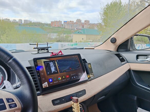 2008 Mitsubishi Lancer X, бежевый, 1000000 рублей - вид 15