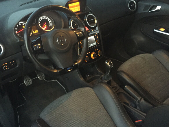 2012 Opel Corsa OPC NE D Рестайлинг II, оранжевый - вид 1