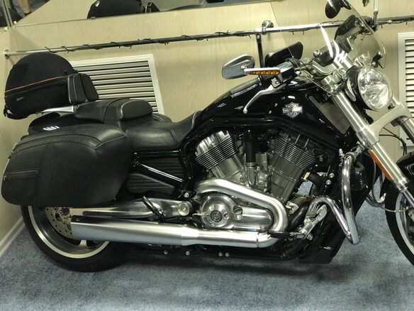 2010 Harley-Davidson V-Rod Muscle, чёрный, 1900000 рублей - вид 7