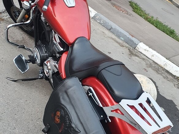 2011 Yamaha XVS1300, красный, 1100000 рублей - вид 6