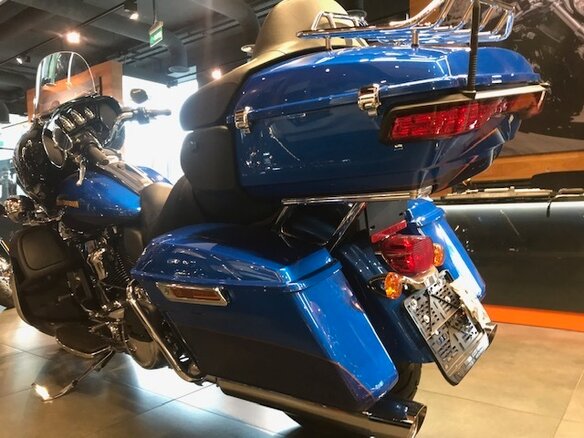 2017 Harley-Davidson Ultra Limited, синий - вид 2
