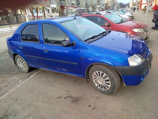 2007 Renault Logan I, синий, 300000 рублей, вид 2