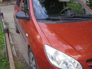 2007 Hyundai Getz I Рестайлинг, красный, 545000 рублей, вид 5