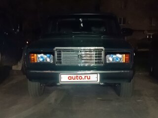 2006 Lada (ВАЗ) 2107, зелёный, 250000 рублей, вид 2
