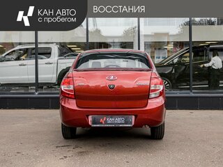 2018 Lada (ВАЗ) Granta I, красный, 369400 рублей, вид 4