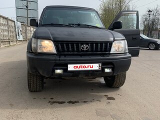1997 Toyota Land Cruiser Prado 90 Series, чёрный, 950000 рублей, вид 1