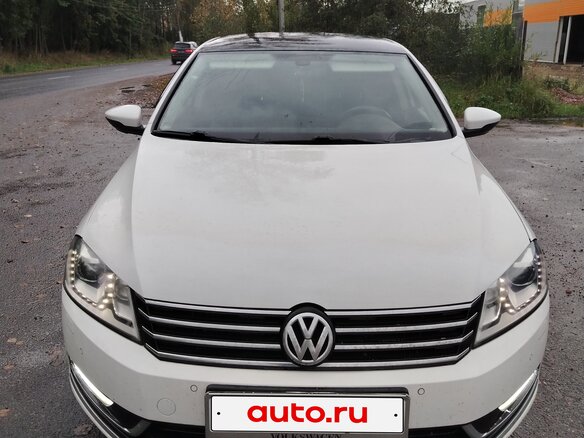 2012 Volkswagen Passat B7, белый, 825000 рублей - вид 2