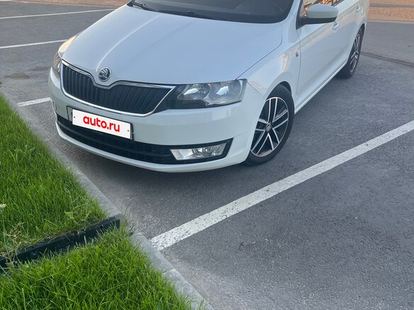2015 Skoda Rapid I, белый - вид 2